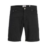 JACK & JONES Erkek Jpstrick Ethan Icon Şort SRT Sn, Siyah Kum, S