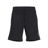 JACK & JONES Erkek JPSTSWIFT SWEAT SHORTS SN PLS Şort, Black, 44