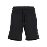JACK & JONES Erkek JPSTSWIFT SWEAT SHORTS SN PLS Şort, Black, 50