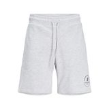 JACK & JONES Erkek JPSTSWIFT SWEAT SHORTS SN PLS Şort, White Melange, 44