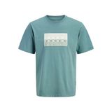 Jack Jones Erkek Kabartma Yazı Desenli Tişört 12289863