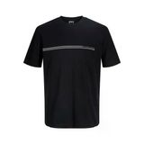 Jack Jones Erkek Kabartma Yazı Desenli Tişört 12289936