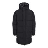 JACK & JONES Erkek kapitone ceket, Siyah, S