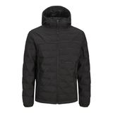 JACK & JONES Erkek kapitone ceket, Siyah, XXL