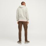 Jack & Jones Erkek Kapüsonlu Düz Renk Sweatshirt - Charge - 2XL - 160 - Bej