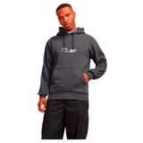 JACK & JONES Erkek kapüşonlu kazak logolu kapüşonlu kazak, Pavement, S