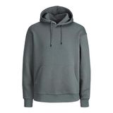 JACK & JONES Erkek kapüşonlu kazak, tek renkli, kapüşonlu kazak, Sedona Sage, M