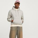 Jack & Jones Erkek Kapüsonlu Logolu Sweatshirt- Corplogo - M - 160 - Bej