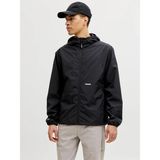 Jack & Jones Erkek Kapüsonlu Mevsimlik Ceket - Club - XL - 001-Siyah