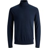 Jack & Jones Erkek Kazak Jjebasic Knit Roll Neck 8051 - XL - Lacivert