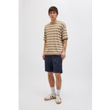 Jack & Jones Erkek Keten Karisimli Sort - Jaiden