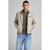 Jack & Jones Erkek Kisa Kesim Biker Ceket - Tano