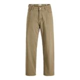 JACK & JONES Erkek klasik pantolon, geniş paça kesim, klasik pantolon, Elmwood, 30W / 32L