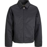Jack & Jones Erkek Klasik Yaka Fermuar Kapamali Ceket - Colton - 0 - Siyah