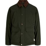 Jack & Jones Erkek Klasik Yaka Uzun Kollu Puffer Mont - Norrebro - 6XL - 00430-Yeşil