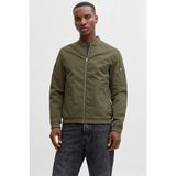 Jack & Jones Erkek Kolej Yaka Mont 63412165203 Haki - XL