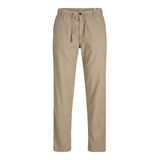 JACK & JONES Erkek koşu eşofmanı Relaxed Fit eşofman altı, Crockery, L