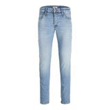 JACK & JONES Erkek Kot Pantolon JJIGLENN JJICON JJ 957 50SPS Plus Size- Slim Fit - Mavi, Denim Mavisi, 54