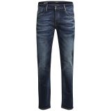 JACK & JONES Erkek kot pantolon, Mavi (Blue Denim), 33W / 32L