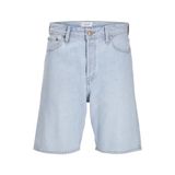JACK & JONES Erkek kot şort bol kesim kot şort, Mavi Denim/Paket: sbd 532, XL