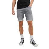 JACK & JONES Erkek kot şort Rick Icon GE 370 çivit mavisi örgü, Grey Denim, S