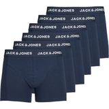Jack Jones Erkek Lacivert Renk 6 Lı Boxer 12171946 - Mavi