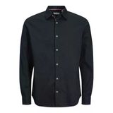 Jack Jones Erkek Lacivert Slub Detaylı Gömlek 12270088