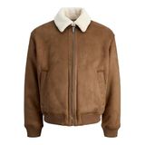 JACK & JONES Erkek mont mont mont, Toffee, S