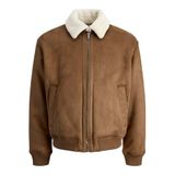 JACK & JONES Erkek mont mont mont, Toffee, XL