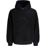 Jack & Jones Erkek Nakii Detayli Loose Fit Hoodie - Norrebro - 0 - Siyah - 2XL