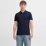 Jack & Jones Erkek Nakis Detayli Polo Yaka Tisört - Paulos - 01L-Lacivert