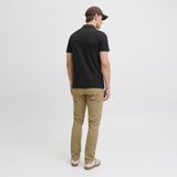 Jack & Jones Erkek Nakis Detayli Polo Yaka Tisört - Paulos - Antrasit - Koyu Gri