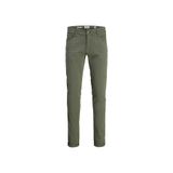 Jack & Jones Erkek Normal Bel Dar Kesim Chino Pantolon, Yeşil, 29-32