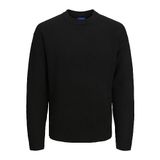 JACK & JONES Erkek örgü kazak Crew Neck, Siyah, XXL