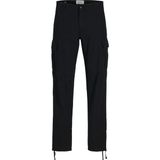 Jack & Jones Erkek Pamuklu Kargo Pantolon - Kane - 001-Siyah - 36 - 34