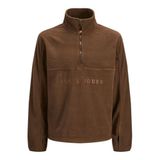 JACK & JONES Erkek Polar Ceket Polar Ceket SKI AW25, Potting Soil., XL