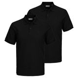 JACK & JONES Erkek Polo Tişört Austin – 2'li Paket – Sportif Rahat Polo Düğmeli, Rahat Kesim, Hafif ve Esnek, Pamuklu, Poli Karışımı
