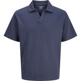 Jack & Jones Erkek Polo Yaka Tisört - Montauk - 0-Gri