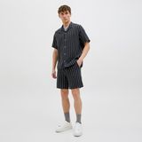 Jack & Jones Erkek Rahat Kalip Kisa Kollu Gömlek - Easter - 02L-Lacivert - XL