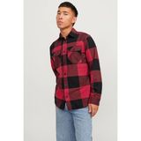 Jack & Jones Erkek Rahat Kalıplı Ceket - Kırmızı