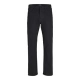 JACK & JONES Erkek RDDRELAXED ROYAL SELVEDGE RE 330 NOOS Jeans, Black Denim, 32/30