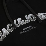 Jack & Jones Erkek Regular Fit Gögüs Baskili Sweatshirt - Avery - 0 - Siyah