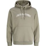 Jack & Jones Erkek Regular Fit Gögüs Baskili Sweatshirt - Avery - 00-Yeşil
