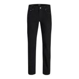 JACK & JONES Erkek Regular Fit Jeans JJICLARK JJORİJİNAL SQ 356 NOOS Regular Fit Jeans, Black Denim, 34