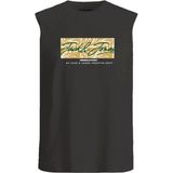 Jack & Jones Erkek Regular Fit Kolsuz Baskılı T-Shirt - 12277942 - Kiremit