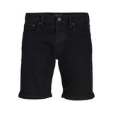 Jack & Jones Erkek Regular Fit Kot Şort - JJORiginal Rick Model Siyah XXL