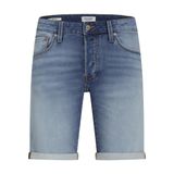 JACK & JONES Erkek Regular Fit Şort Regular Fit Şort, Mavi Denim, S