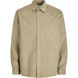 Jack & Jones Erkek Regular Fit Uzun Kollu Gömlek - Regent - 008-Bej
