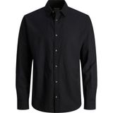 Jack & Jones Erkek Regular Fit Uzun Kollu Gömlek - Summer - 0 Siyah - 2XL