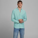 Jack & Jones Erkek Regular Fit Uzun Kollu Gömlek - Summer - 00430-Yeşil